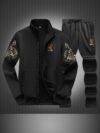 The Cairo Embroidered Sports Suit by Newness A stylish and comfortable embroidered sports suit in a flattering silhouette