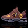 Newness Starlight Glow Running Shoes Trendy black and pink luminous running shoes showcasing comfort and style