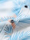 Stylish Riviera Palm Print Set Two piece outfit with vibrant palm print perfect for summer Model showcases the set
