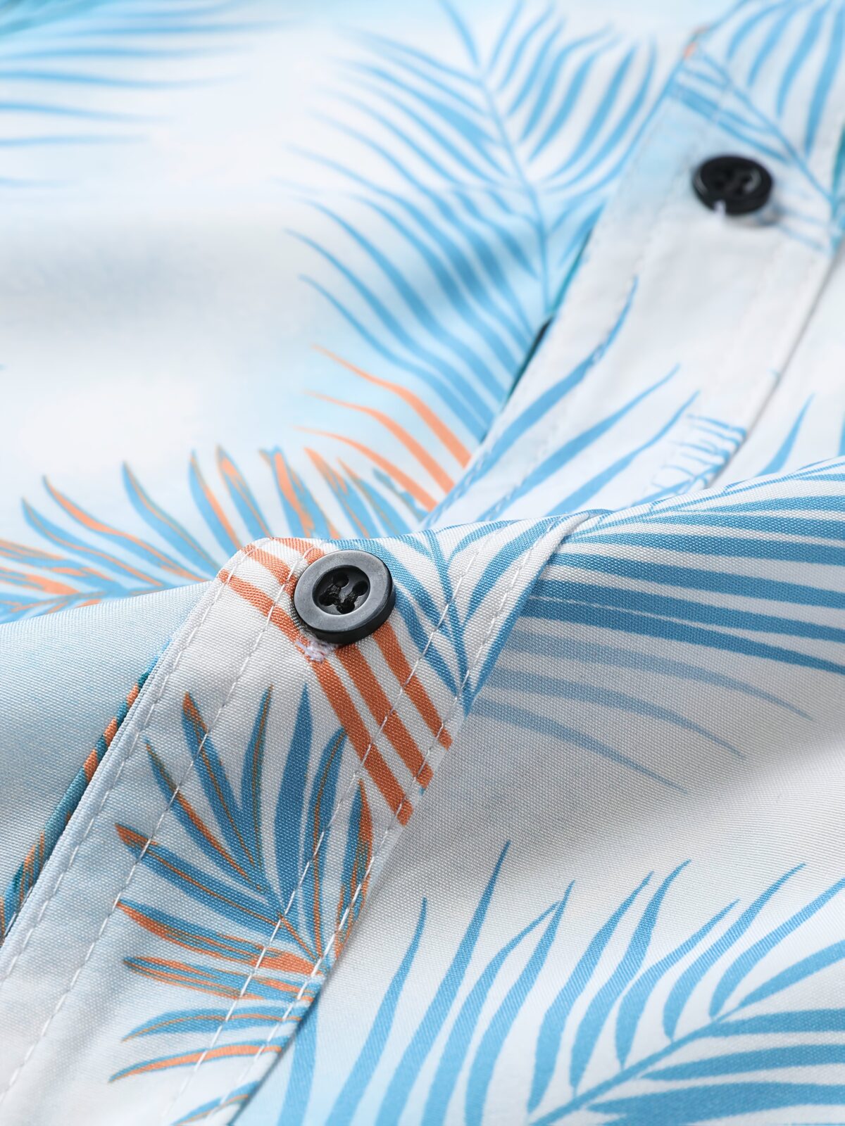 Stylish Riviera Palm Print Set Two piece outfit with vibrant palm print perfect for summer Model showcases the set