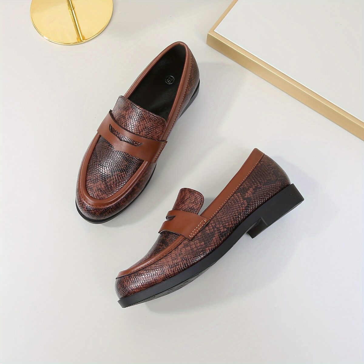 Stylish and comfortable Spring Step Boys Loafers in navy blue perfect for school and play Lightweight and non slip design ensures all day comfort