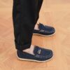 Stylish and comfortable Newness Classic Boys Loafers perfect for any occasion A close up shot showcasing the loafers design and quality
