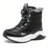 FANGFIUP Arctic Explorer Kids Winter Boots Stylish and warm winter boots ideal for snow hiking and outdoor play