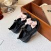 Adorable girls Summer Bow Mary Janes in pink perfect for summer playdates or parties Lightweight and stylish