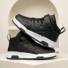 Stylish and durable color block high top sneakers for kids perfect for active play Showcasing vibrant color blocking and sturdy construction