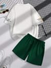 Stylish Newness Urban Explorer Mens Casual Set perfect for summer adventures Model showcasing the comfortable and fashionable two piece outfit