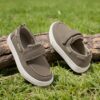 Adorable toddler wearing stylish and comfortable British style loafers perfect for any occasion