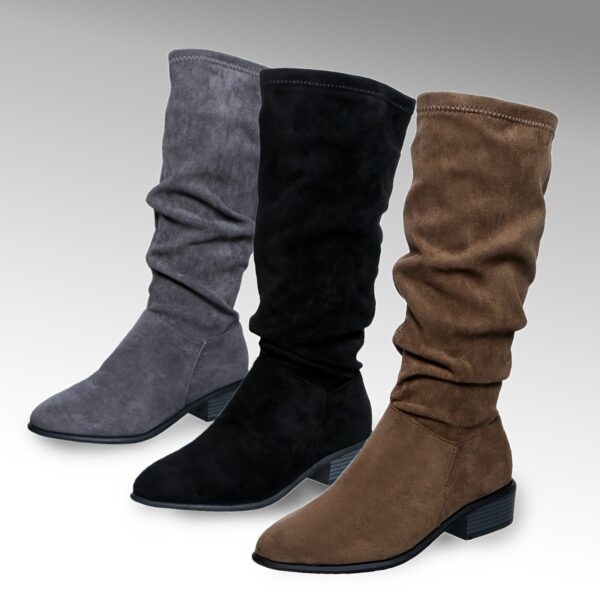 Newness Effortless Chic Knee High Boots Elevate your style with these versatile boots perfect for any season Shown in a flattering close up