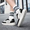 Newness Velocity Graphic Platform Shoes Trendy platform shoes in a vibrant graphic print perfect for spring and fall Features comfortable cushioning and a stylish elevated sole