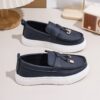 Classic Boys Loafers by Newness in brown leather Stylish and comfortable loafers perfect for little gentlemen
