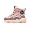 Kids stylish plaid snow boots from Newness warm waterproof and comfortable winter footwear