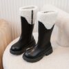 Newness Explorer Kids Winter Boots Stylish and practical kids winter boots perfect for snow ice and everyday wear Features waterproof construction and durable sole