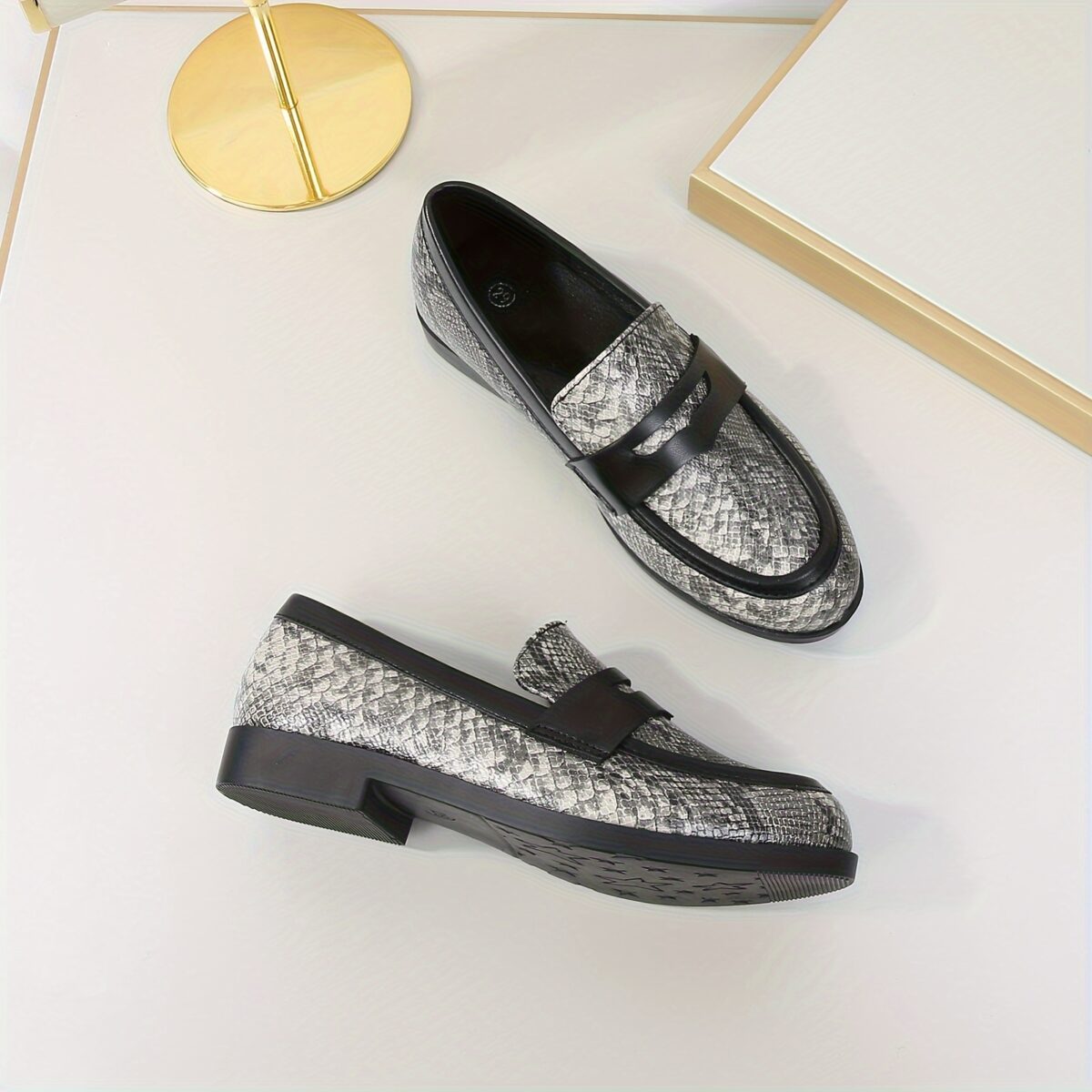 Stylish and comfortable Spring Step Boys Loafers in navy blue perfect for school and play Lightweight and non slip design ensures all day comfort