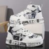 Stylish and comfortable Playful Alphabet Kids Print Sneakers from Newness Durable breathable and perfect for play