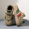 Stylish and vibrant color block striped kids sneakers by Newness Lightweight and durable perfect for everyday wear