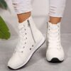 Newness Urban Edge High Top Boots Stylish high top boots perfect for adding an edgy touch to any outfit