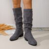 Newness Effortless Chic Knee High Boots Elevate your style with these versatile boots perfect for any season Shown in a flattering close up