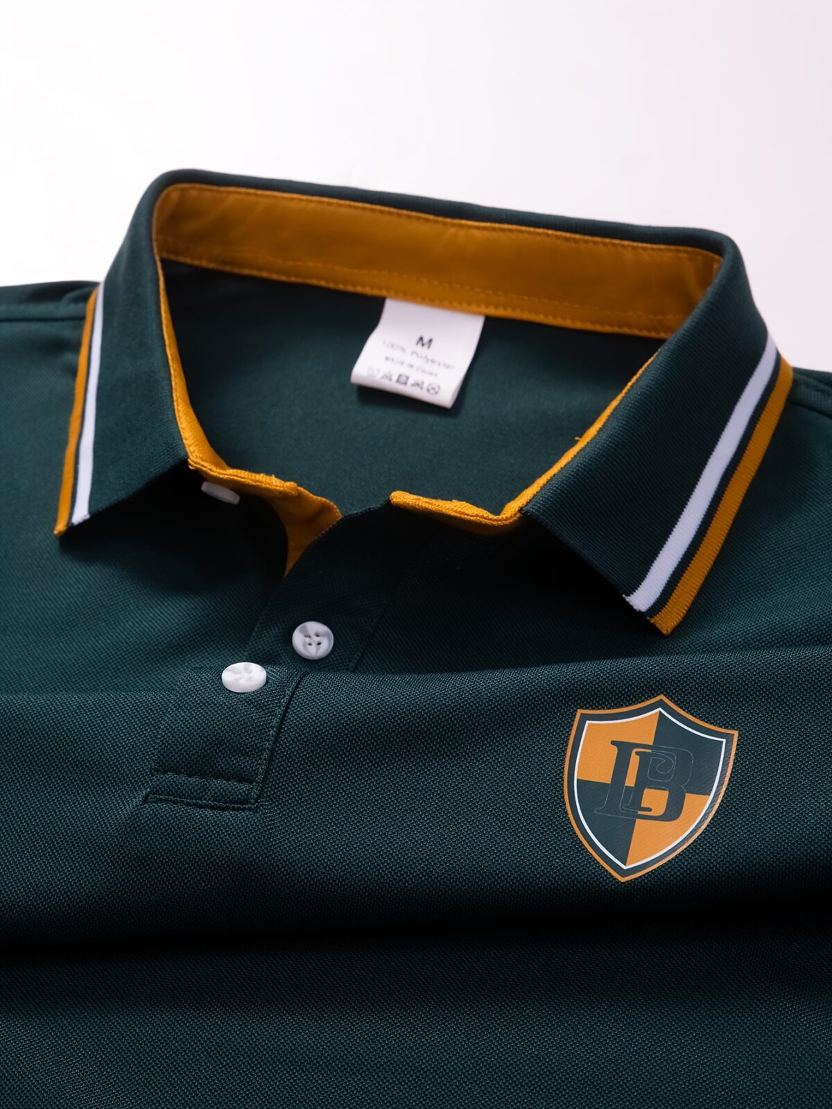 Newness Modern Mens Polo Shorts Set A stylish and comfortable polo shirt and shorts set perfect for summer The model wears the set showcasing its relaxed fit and modern design