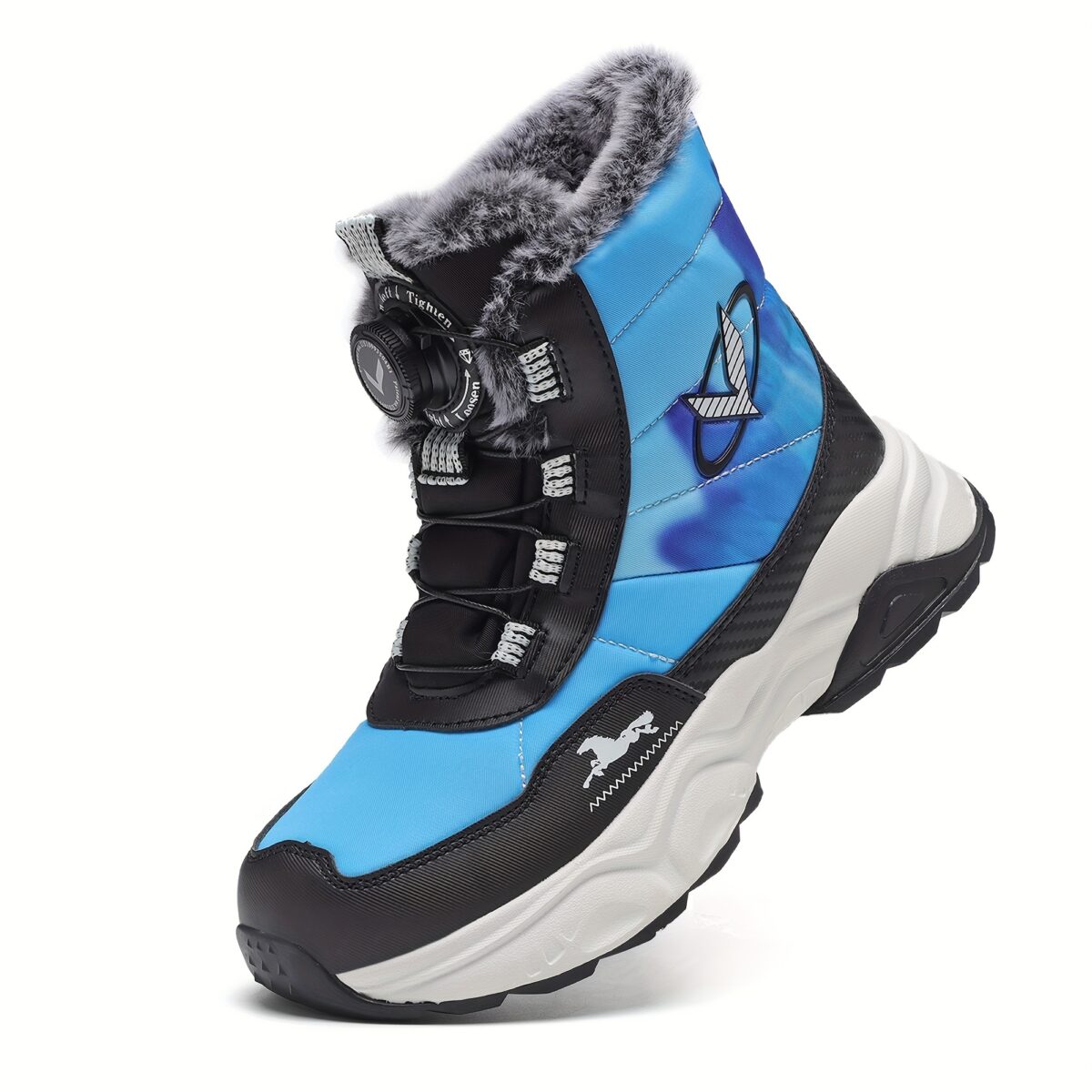 FANGFIUP Arctic Explorer Kids Winter Boots Stylish and warm winter boots ideal for snow hiking and outdoor play