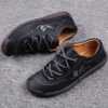 Newness Retro Revival Youth Loafers in classic vintage style perfect for casual wear Breathable and non slip