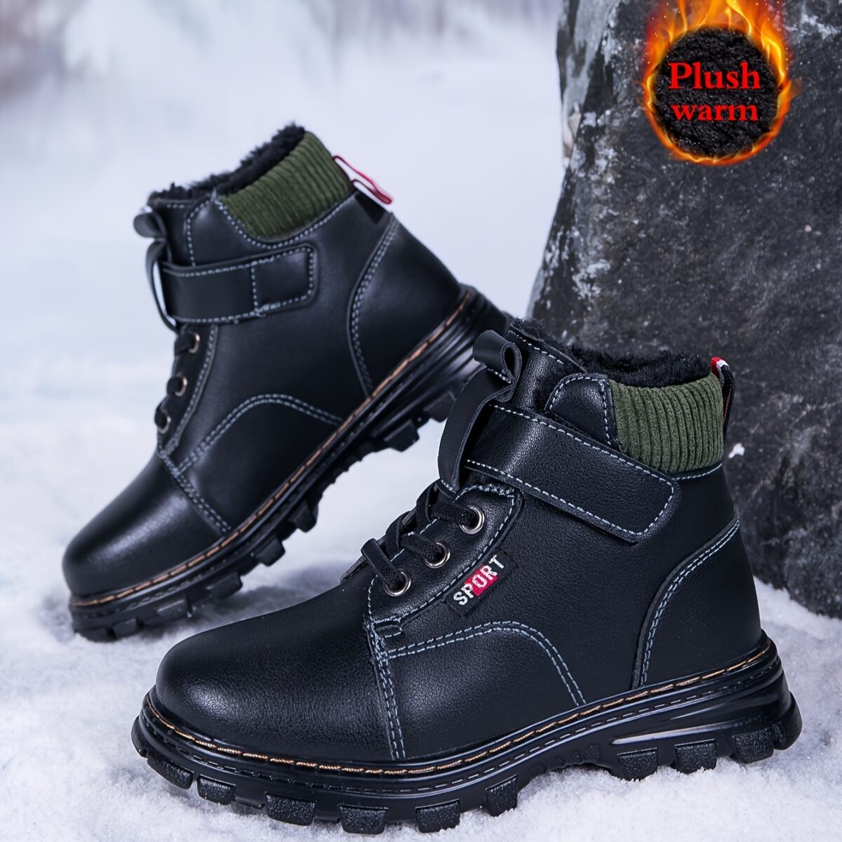 Newness Urban Explorer Boys Winter Boots stylish and perfect for outdoor adventures