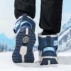 Stylish and durable Newness Explorer Kids Snow Boots perfect for snow ice and winter adventures Kids snow boots in action showcasing their waterproof and warm features