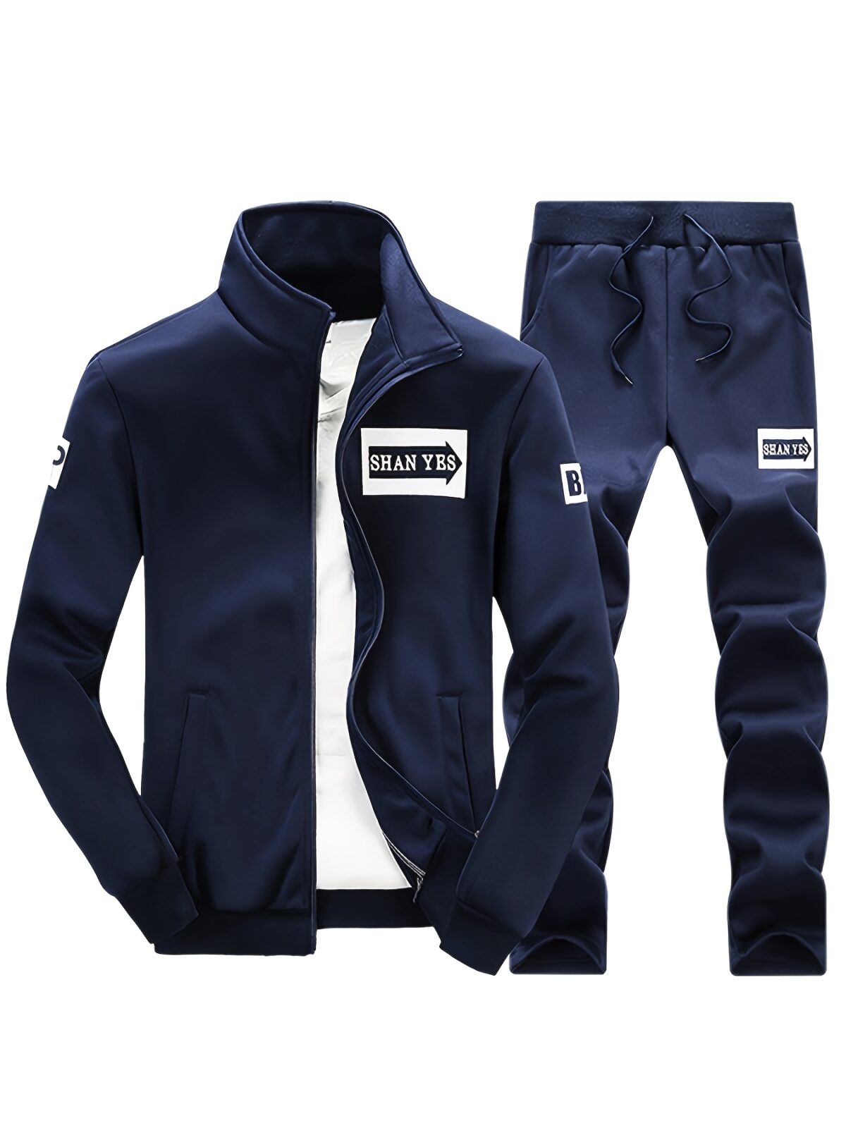 The Cairo Mens Casual Outfit by Newness A stylish and comfortable outfit perfect for spring and autumn Model showcasing the versatile ensemble