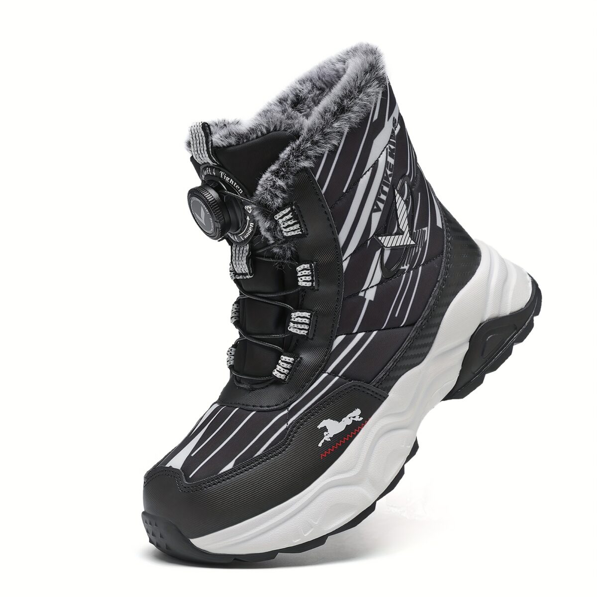 FANGFIUP Arctic Explorer Kids Winter Boots Stylish and warm winter boots ideal for snow hiking and outdoor play