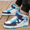 Stylish and comfortable Playful Plaid Girls High Tops in a vibrant plaid pattern perfect for everyday wear