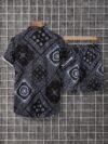 Effortlessly cool paisley print set in lightweight polyester Perfect for summer The Monaco Paisley Print Set from Newness