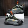 Habicute Boys Sneakers 2025 SpringFall Collection   Stylish and comfortable sneakers with a grid pattern perfect for sports running and everyday wear