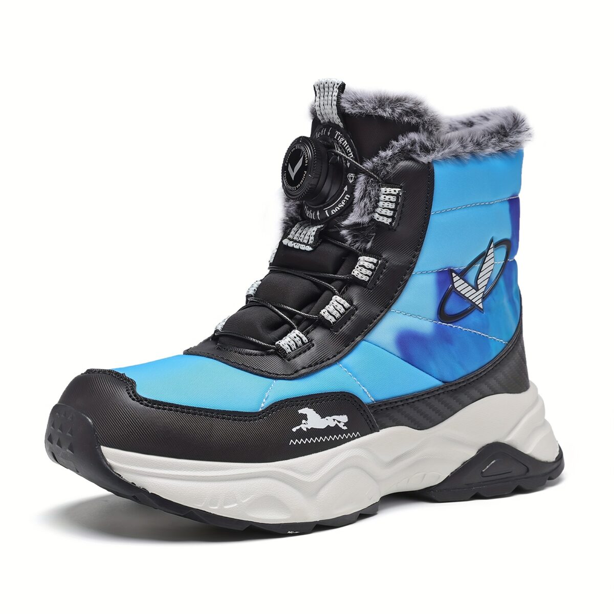 FANGFIUP Arctic Explorer Kids Winter Boots Stylish and warm winter boots ideal for snow hiking and outdoor play