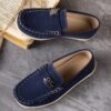 Stylish and comfortable Newness Classic Boys Loafers perfect for any occasion A close up shot showcasing the loafers design and quality