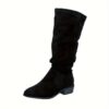 Newness Effortless Chic Knee High Boots Elevate your style with these versatile boots perfect for any season Shown in a flattering close up
