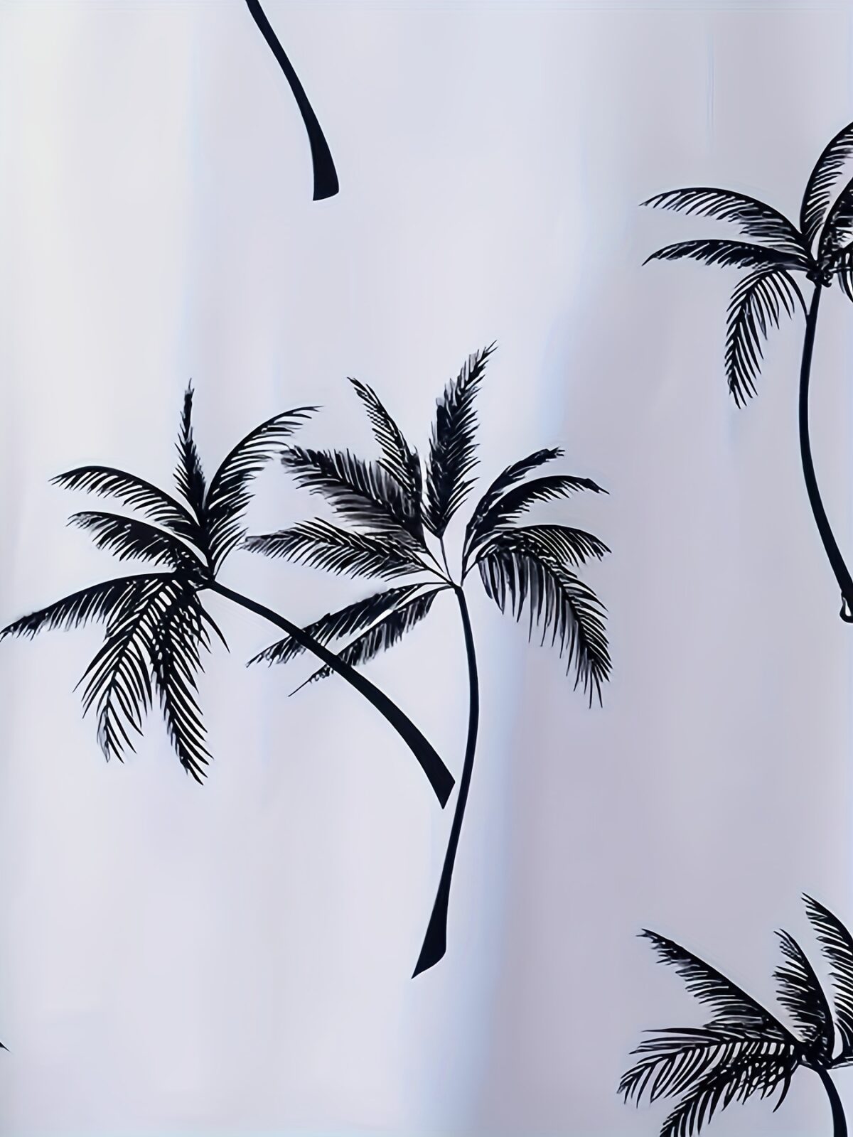 Embrace vacation vibes with the Newness Riviera Escape Palm Print Set This comfortable two piece set is crafted from lightweight polyester perfect for warm weather
