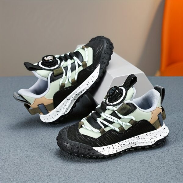Stylish and comfortable Velocity Boys' Sneakers in multiple colors, perfect for any occasion. Showcasing the sneaker's design details and fit.