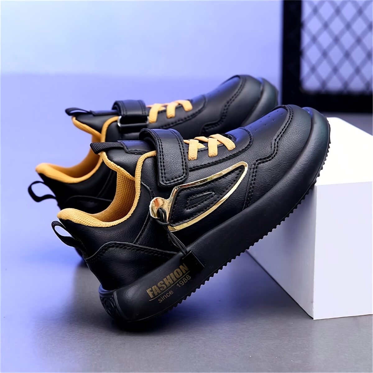 Stylish and comfortable boys sneakers from Newness perfect for active play Lightweight design ensures all day wear
