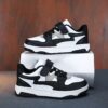 Stylish striped childrens PU sneakers perfect for spring fall and winter Newness brand