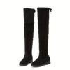 Newness Effortless Chic Knee High Boots Stylish brown leather knee high boots perfect for fall and winter