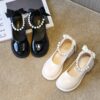 Enchanted Garden Girls Beaded Shoes by Newness Elegant beaded shoes perfect for weddings and parties