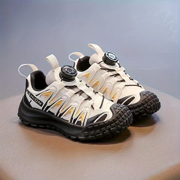 Stylish and comfortable Velocity Boys Sneakers in multiple colors perfect for any occasion Showcasing the sneakers design details and fit