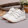 Newness Cloudwalkers Kids White Sneakers Stylish and comfortable white sneakers for kids perfect for school play or everyday wear