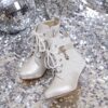 Twinkle Toes Girls Heels Stunning girls heels in rose gold perfect for parties and special occasions These sparkly heels feature a comfortable design ensuring your little one can dance the night away