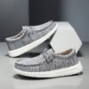 Stylish and comfortable Newness canvas loafers perfect for back to school These effortlessly chic loafers feature a breathable canvas upper and a cushioned insole for all day wear
