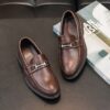 Stylish and comfortable Prepster Boys Loafers from Newness perfect for any occasion High quality leather loafers in classic style for boys