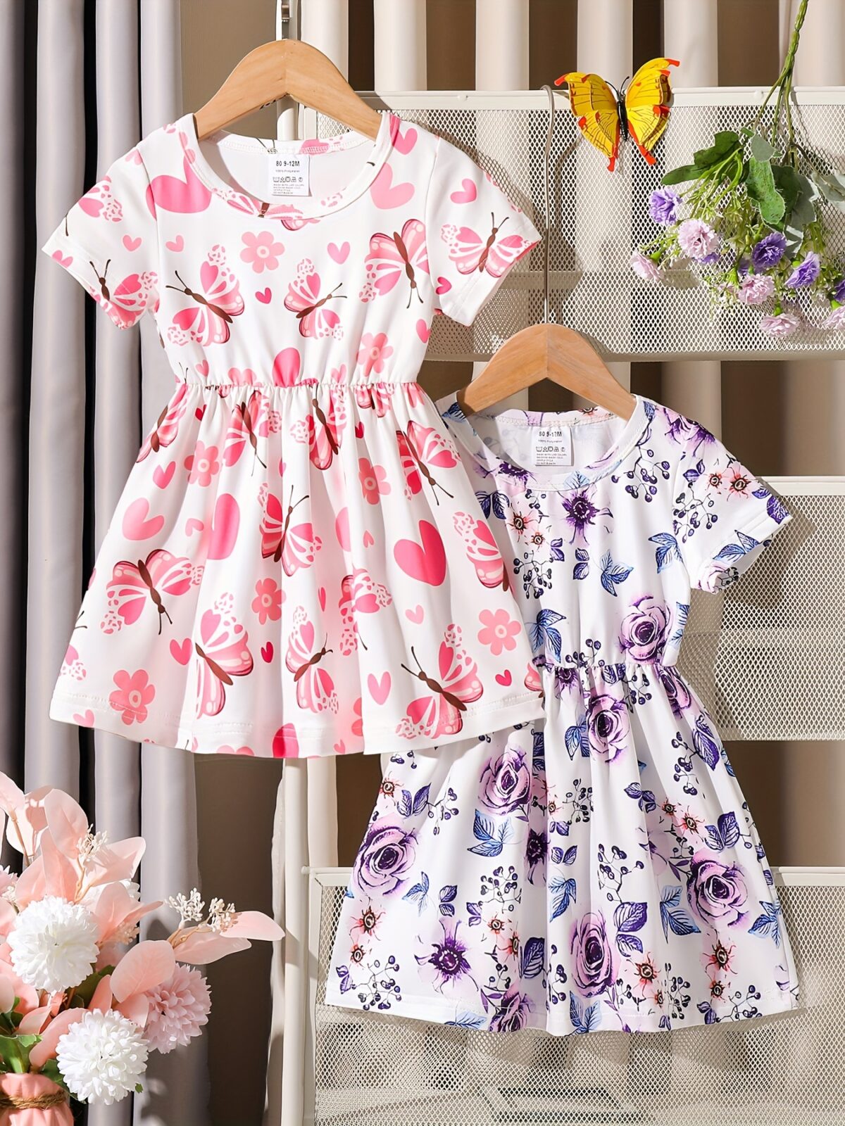 Adorable floral print dress and bloomer set perfect for summer Newness kids fashion