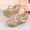 Enchanted Garden Girls Floral Shoes by Newness Delicate floral print shoes perfect for weddings parties or everyday wear