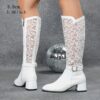 Newness Enchanted Lace Up Boots Elevate your fall and winter style with these exquisite lace up boots