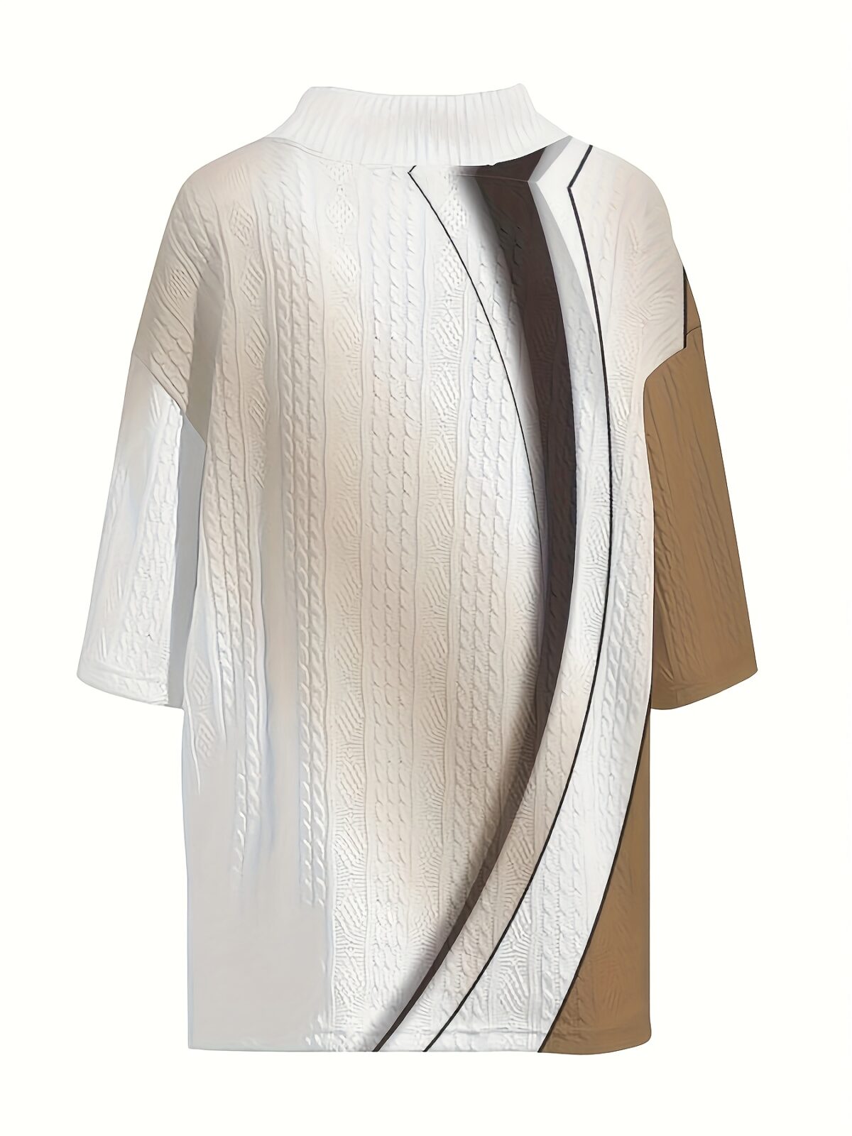 Newness Effortless Knit Summer Set A luxurious knit two piece set perfect for summer Model wears a relaxed fit knit top and matching skirt in a soft summery color