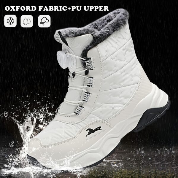 FANGFIUP Arctic Explorer Kids Winter Boots Stylish and warm winter boots ideal for snow hiking and outdoor play